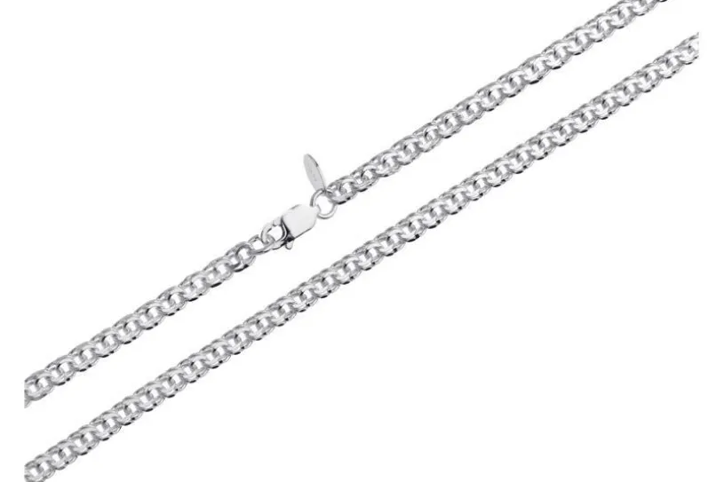 Garibaldikette 3,6mm - 925 Silber