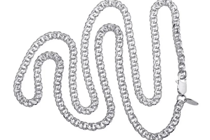 Garibaldikette 3,6mm - 925 Silber