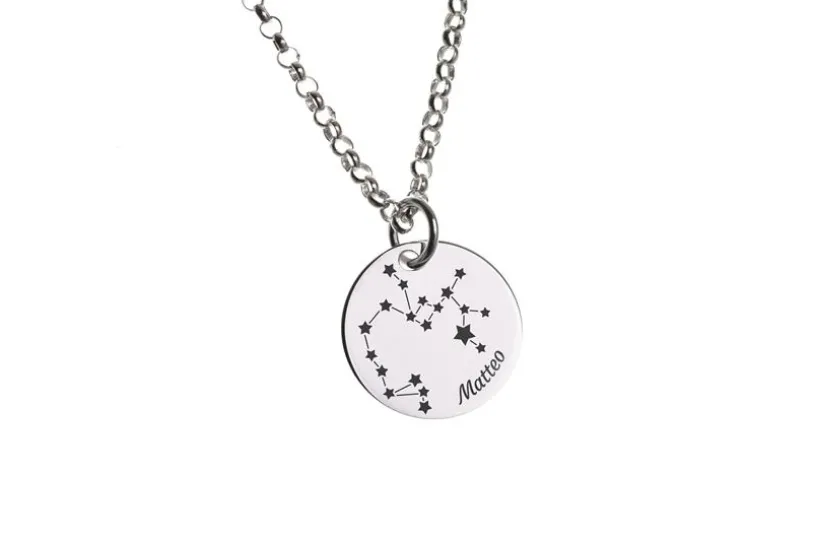 Gravuranhänger Sternzeichen SCHÜTZE - 925 Silber