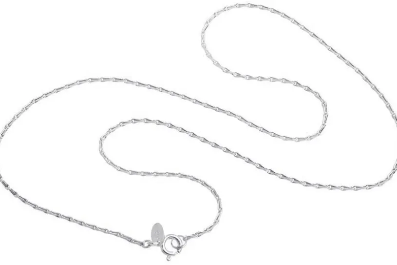 Haferkornkette 1,5mm - 925 Silber