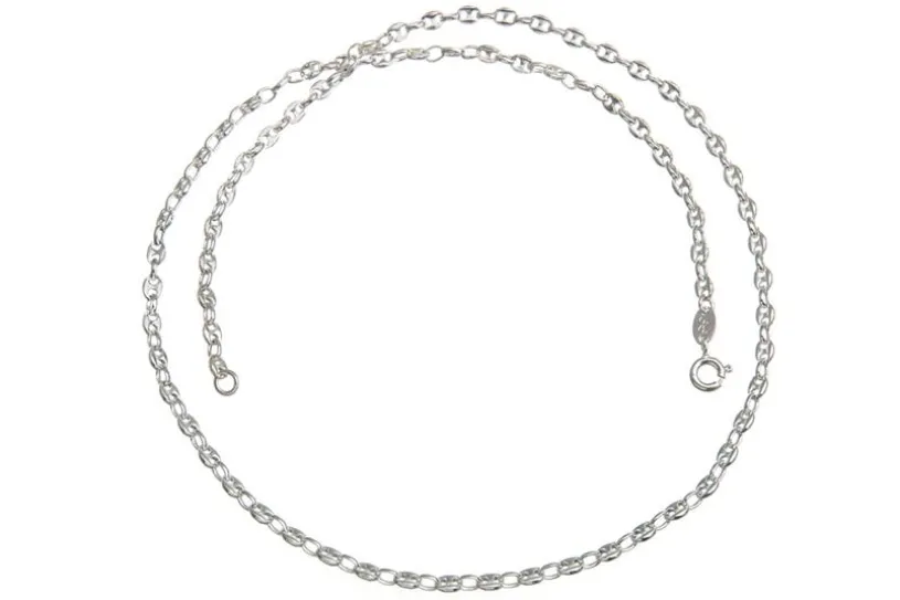 Kaffeebohnenkette 3,3mm - 925 Silber