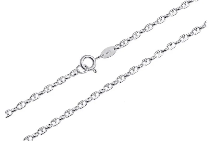 Kaffeebohnenkette 2,5mm - 925 Silber