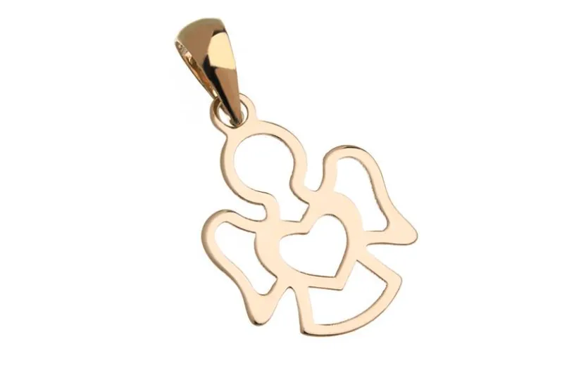Ketten Anhänger Engel - 585 Gelbgold JLG585Engel