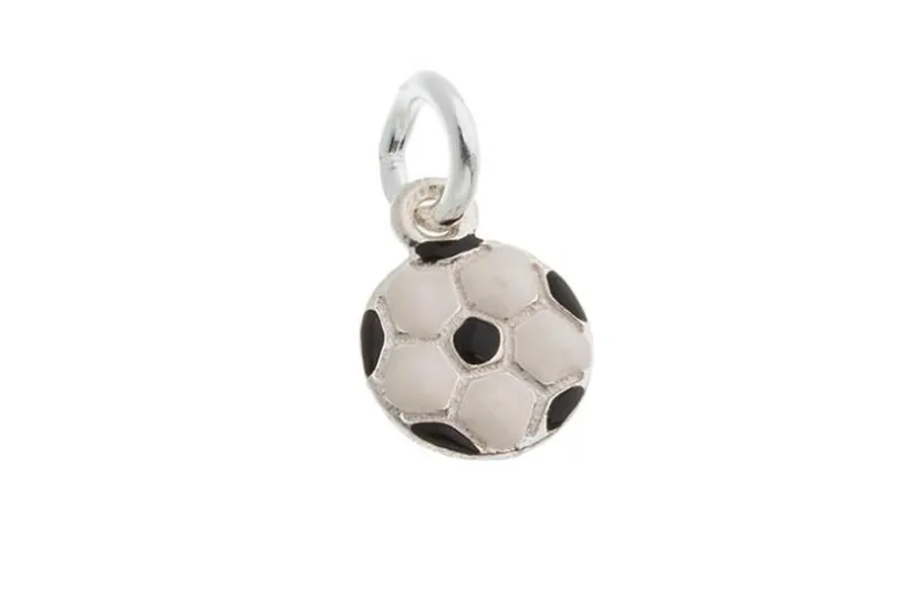 Kinder-Anhänger Fußball - 925 Silber