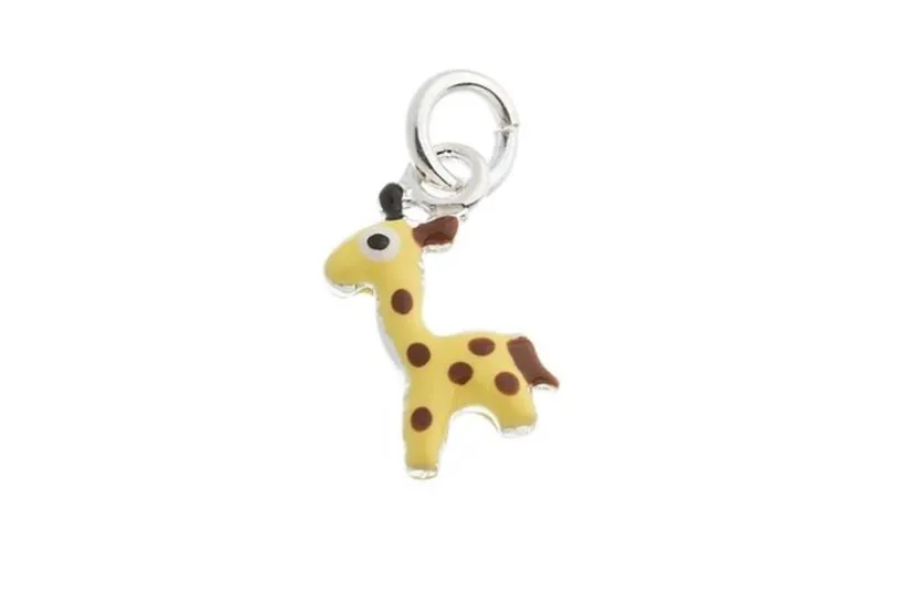 Kinder-Anhänger Giraffe - 925 Silber