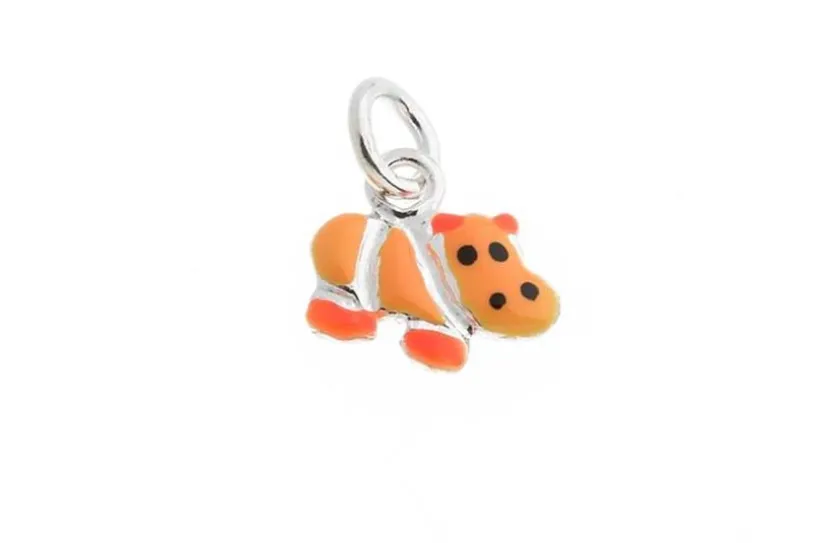 Kinder-Anhänger Hippo - 925 Silber