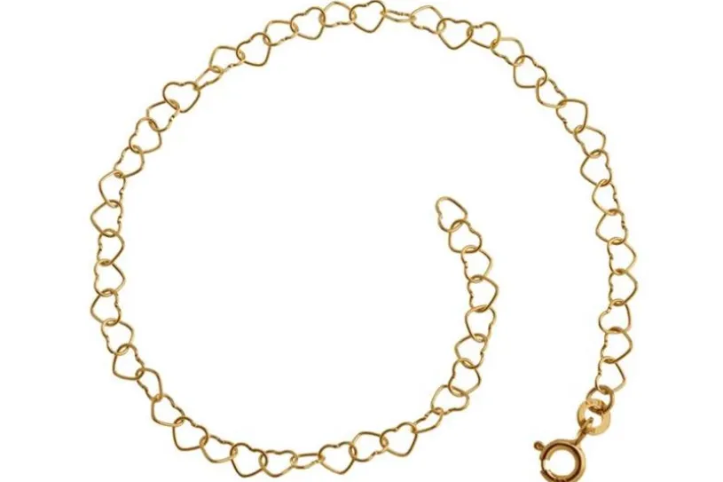 Kinder-Armband Herzen - 333 Gold