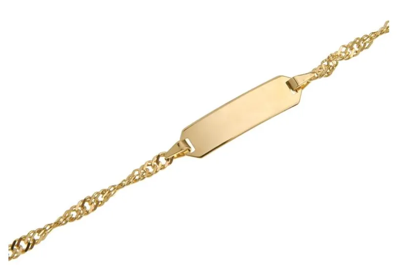 Kinder-Gravurarmband - 333 Gold