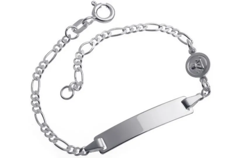 Kinder-Gravurarmband Engel I - 925 Silber