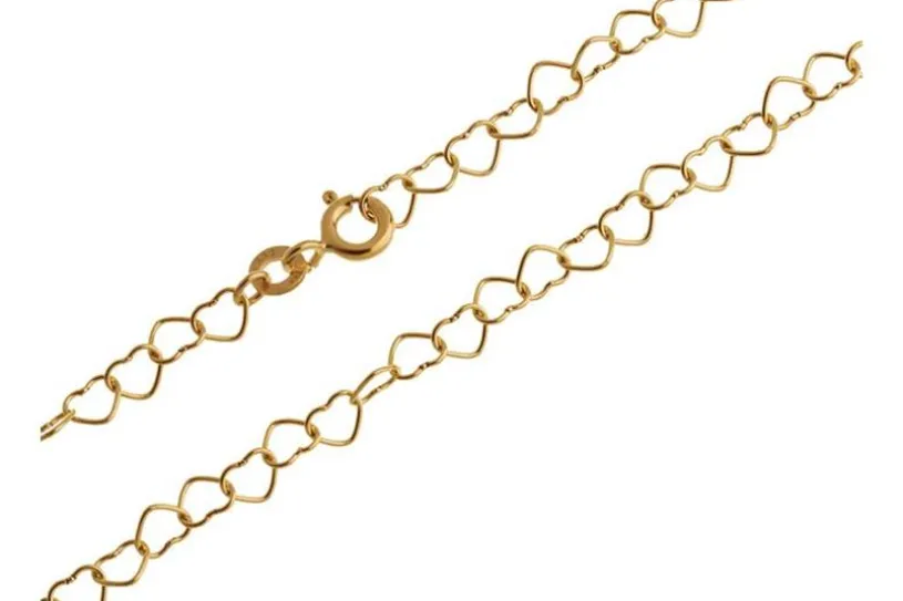 Kinderkette Herzen - 333 Gold