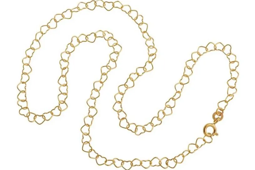 Kinderkette Herzen - 333 Gold
