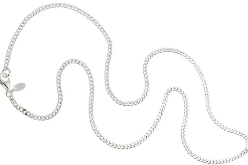 Kinder-Panzerkette 2,4mm - 925 Silber