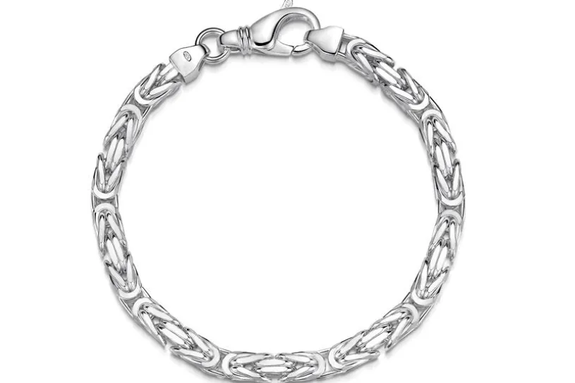 Königskette Armband 6mm - 925 Silber