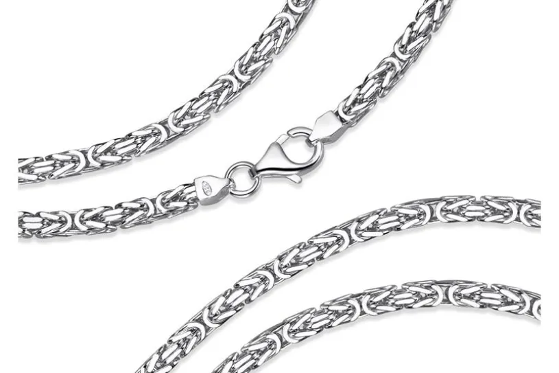 Königskette 3mm - 925 Silber