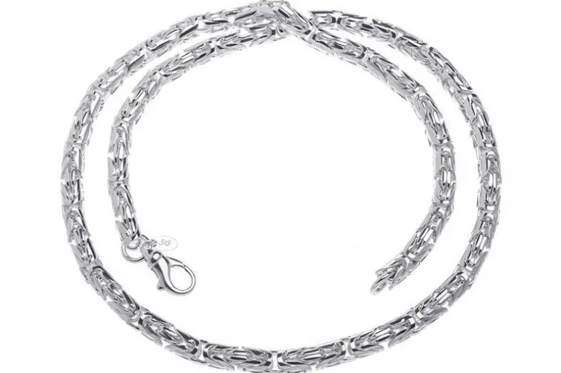 Königskette, rund 6mm - 925 Silber