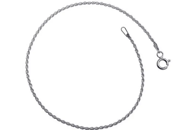 Kordelkette Armband 1,4mm - 925 Silber