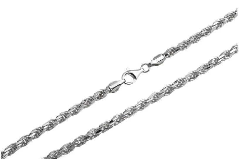 Kordelkette 4,5mm - 925 Silber