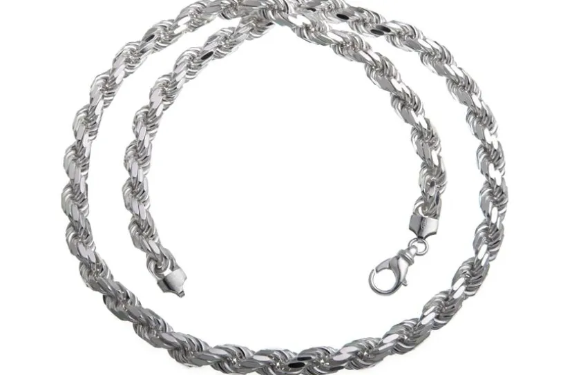Kordelkette 8mm - 925 Silber