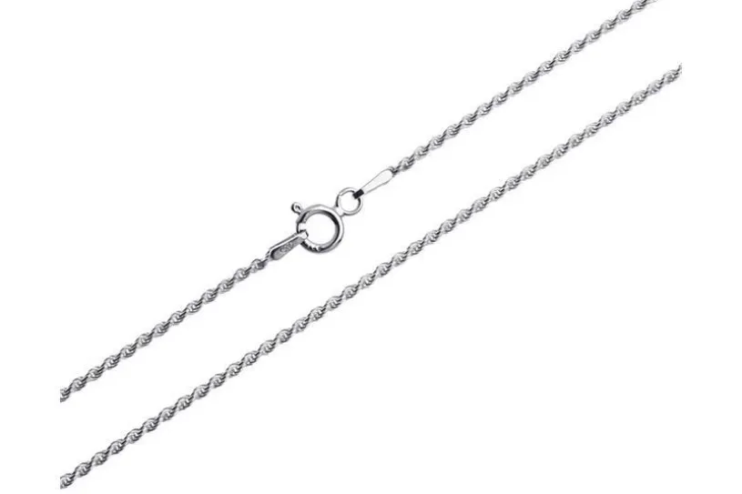 Kordelkette 1,4mm - 925 Silber
