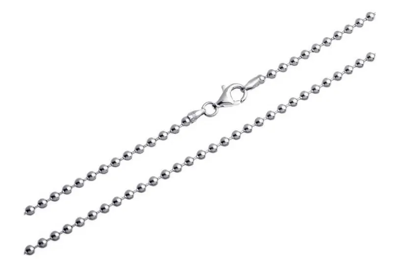 Kugelkette 3mm - 925 Silber