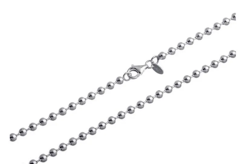 Kugelkette 4mm - 925 Silber