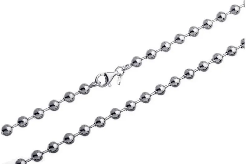Kugelkette 6mm - 925 Silber