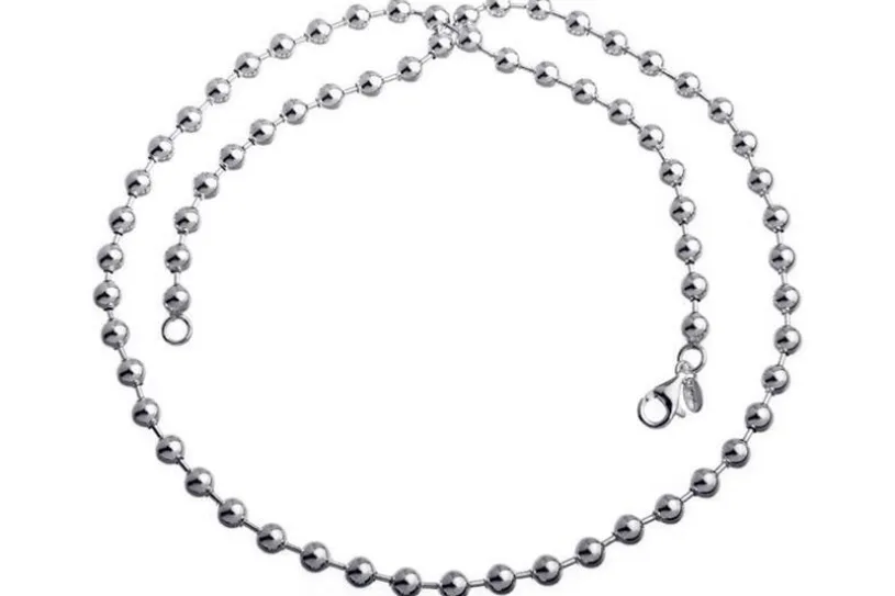 Kugelkette 6mm - 925 Silber