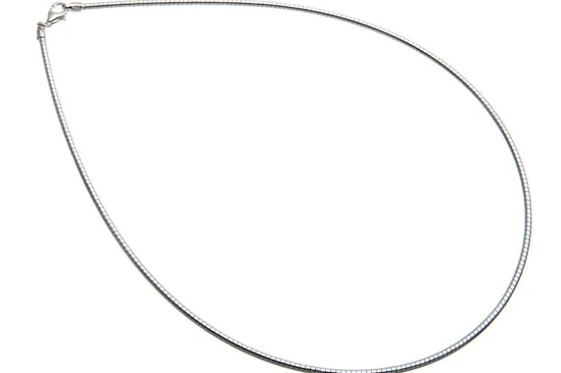 Omegahalsreifen 2mm - 925 Silber