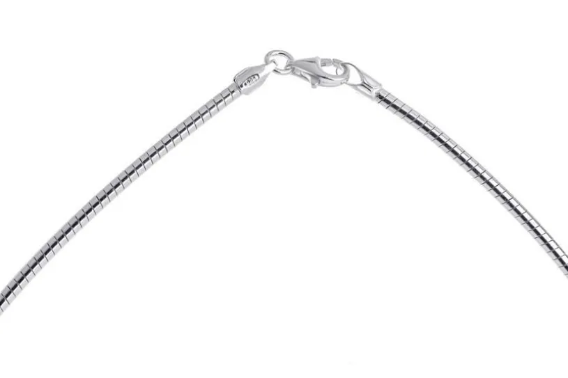 Omegahalsreifen 2,3mm - 925 Silber