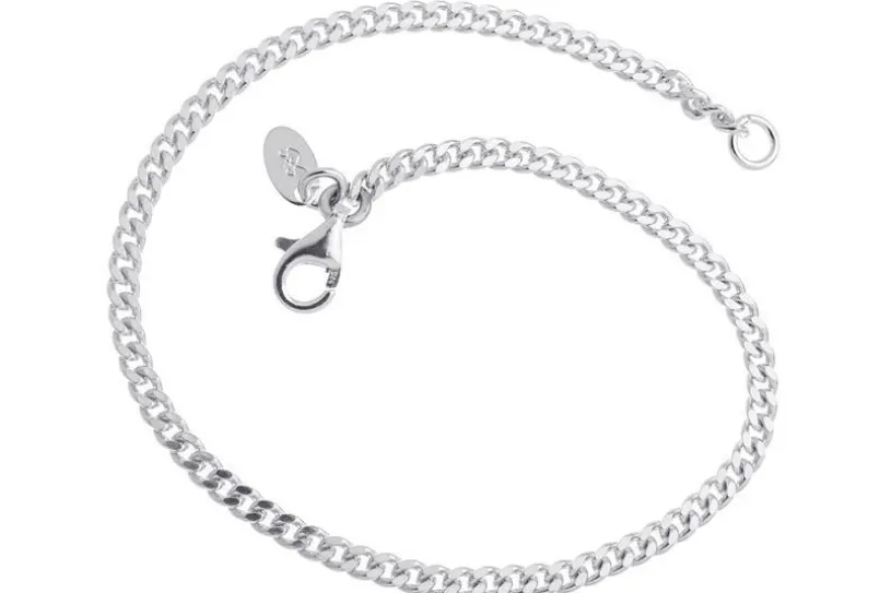 Panzerkette Armband 2,7mm - 925 Silber