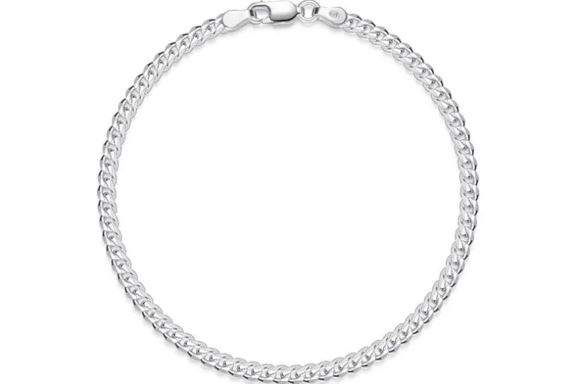 Panzerkette Armband 3,5mm - 925 Silber