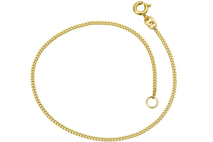 Panzerkette Armband 1,4mm - echt 333 Gold