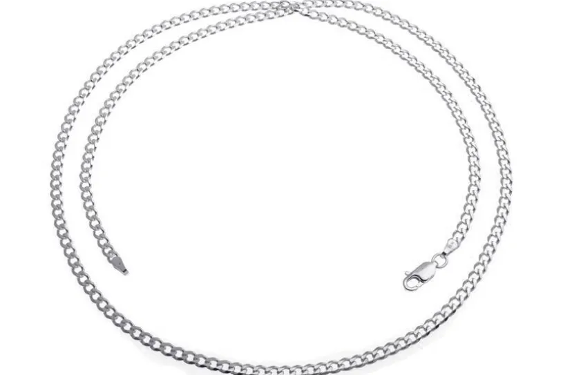 Panzerkette 3mm - 925 Silber