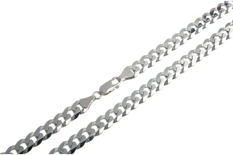 Panzerkette 7,5mm - 925 Silber