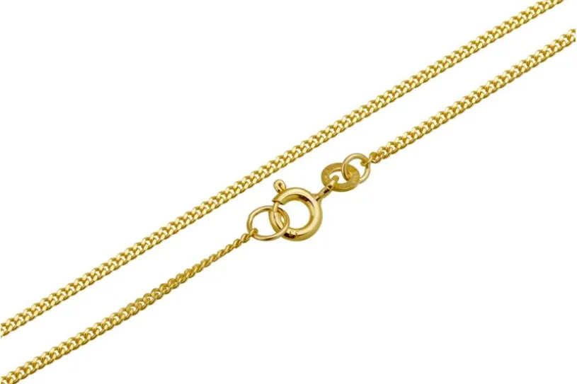 Panzerkette 1,4mm - echt 333 Gold