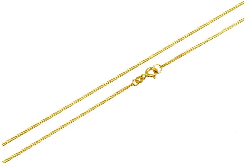 Panzerkette 1,4mm - echt 333 Gold