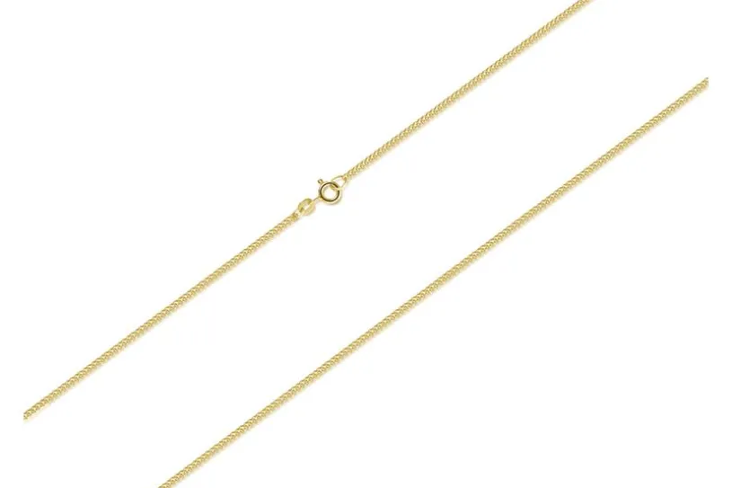 Panzerkette 1,7mm - echt 585 Gold
