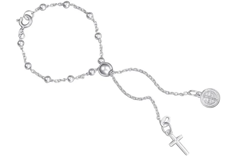 Rosenkranz Armband - 925 Silber