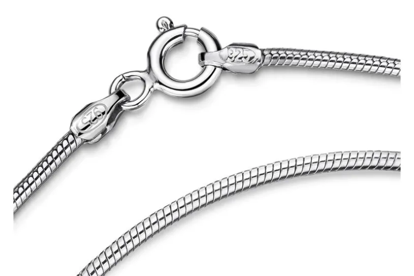Schlangenkette Armband 1,4mm - 925 Silber