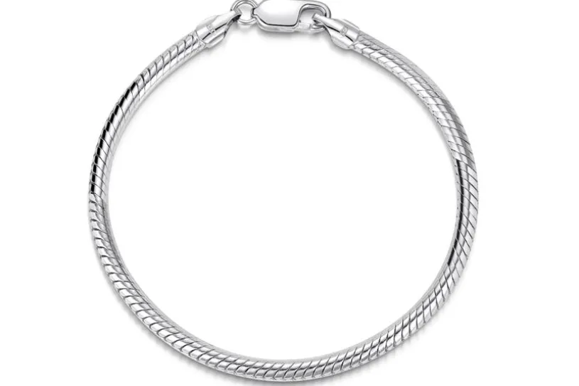 Schlangenkette Armband 3,5mm - 925 Silber