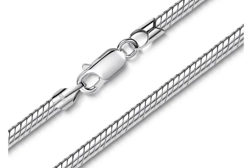 Schlangenkette Armband 3,5mm - 925 Silber