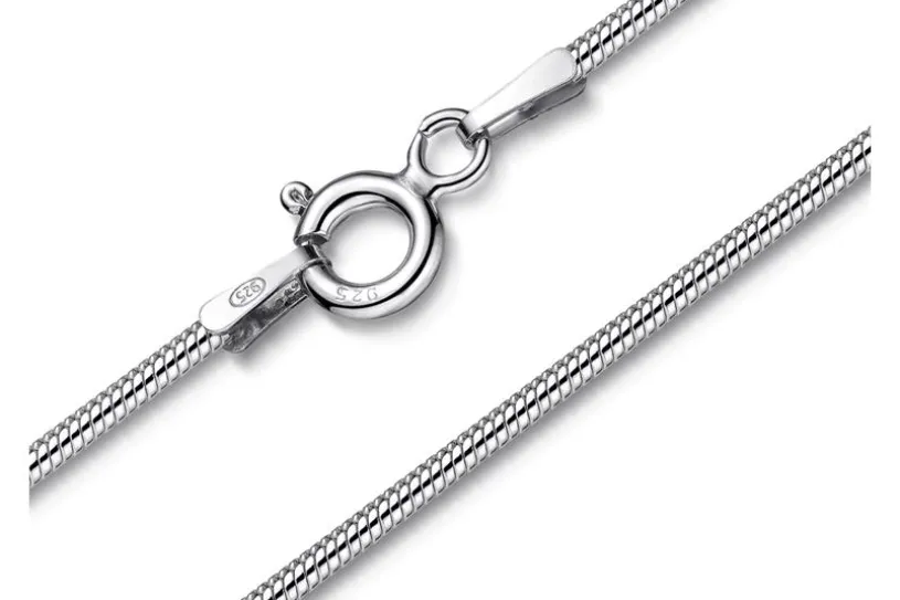 Schlangenkette 1,2mm - 925 Silber