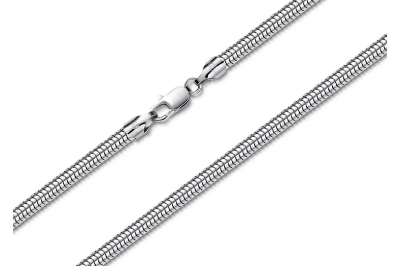 Schlangenkette 5mm - 925 Silber