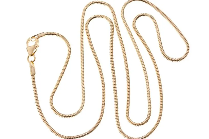 Schlangenkette 1,4mm - echt 333 Gold