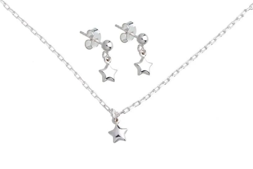 Schmuckset Little Stars  - 925 Silber