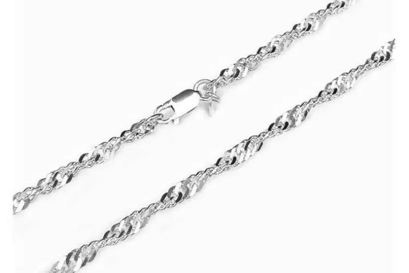 Singapurkette 4,5mm - 925 Silber