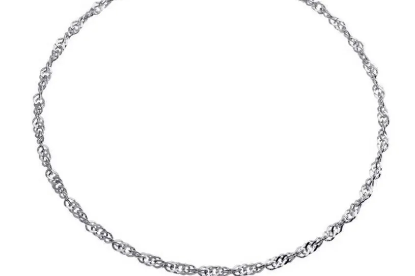 Singapurkettenarmband 2,3mm - 925 Silber