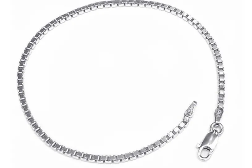 Veneziakette Armband 2mm - 925 Silber