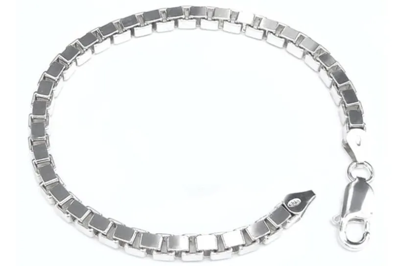 Veneziakette Armband 4,5mm - 925 Silber