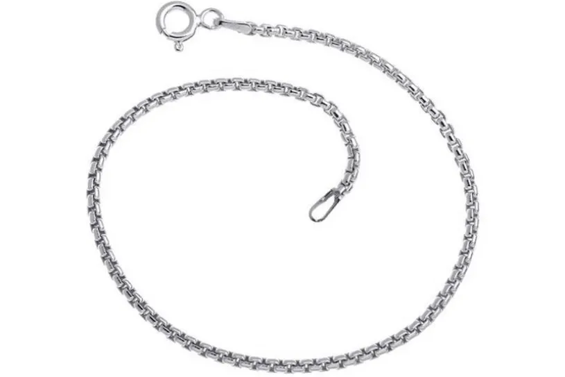 Veneziakette Armband rund 2mm - 925 Silber